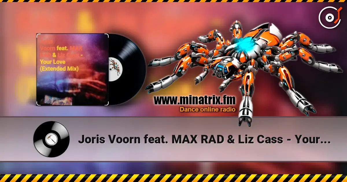 Joris Voorn feat. MAX RAD & Liz Cass - Your Love (Extended Mix) слухати онлайн у високій якості | Minatrix.FM