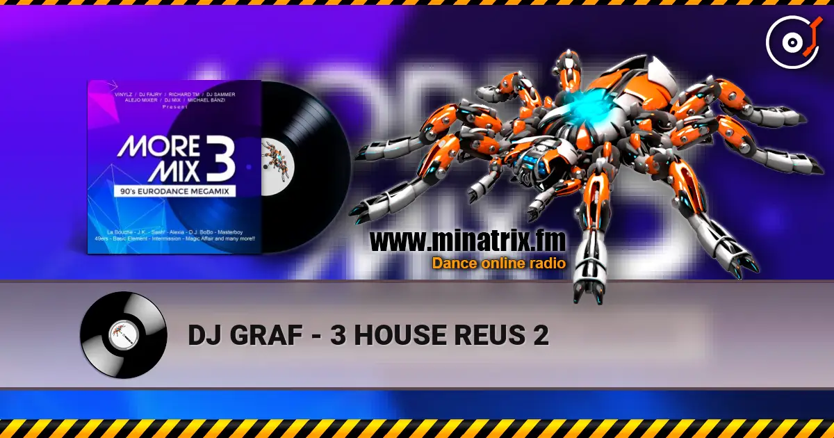 DJ GRAF - 3 HOUSE REUS 2 слухати онлайн у високій якості | Minatrix.FM