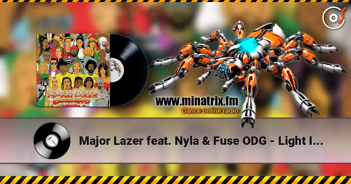 Major Lazer feat. Nyla & Fuse ODG - Light It Up [Remix] ������� ���������