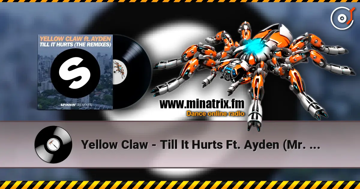 Yellow Claw - Till It Hurts Ft. Ayden (Mr. Belt & Wezol Remix) listen online in high quality | Minatrix.FM