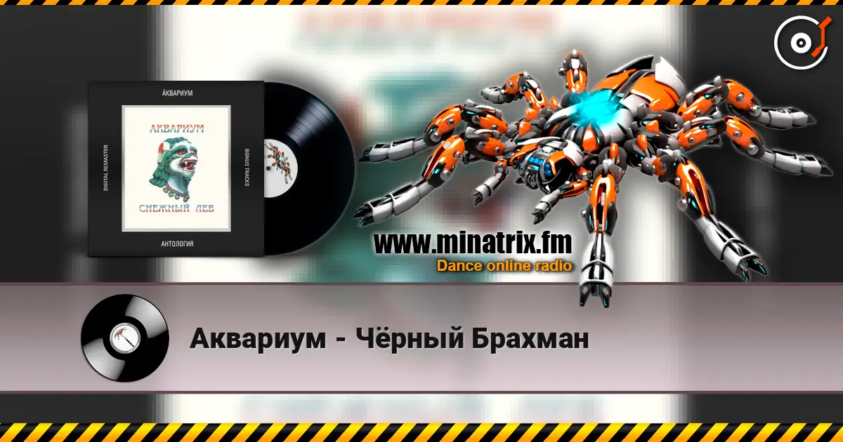 Аквариум - Чёрный Брахман слухати онлайн у високій якості | Minatrix.FM