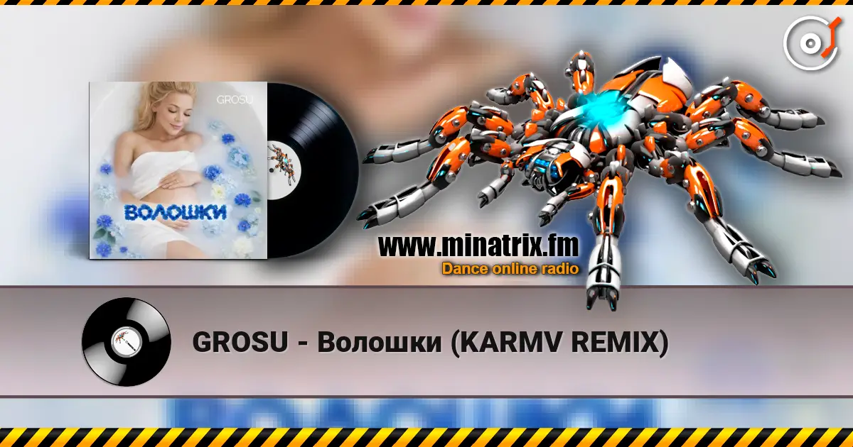 GROSU - Волошки (KARMV REMIX) слухати онлайн у високій якості | Minatrix.FM