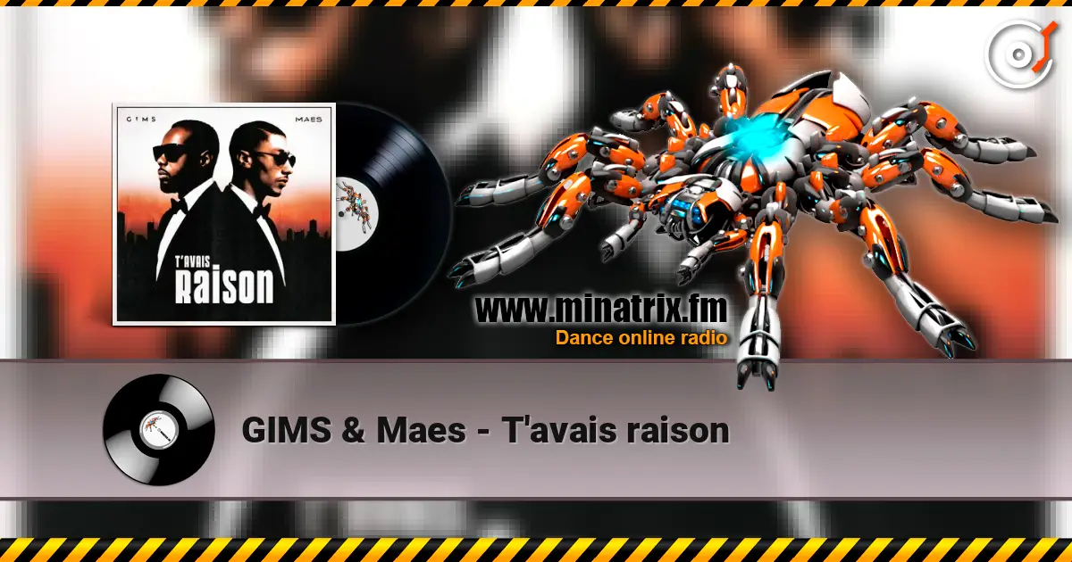 GIMS & Maes - T'avais raison слухати онлайн у високій якості | Minatrix.FM