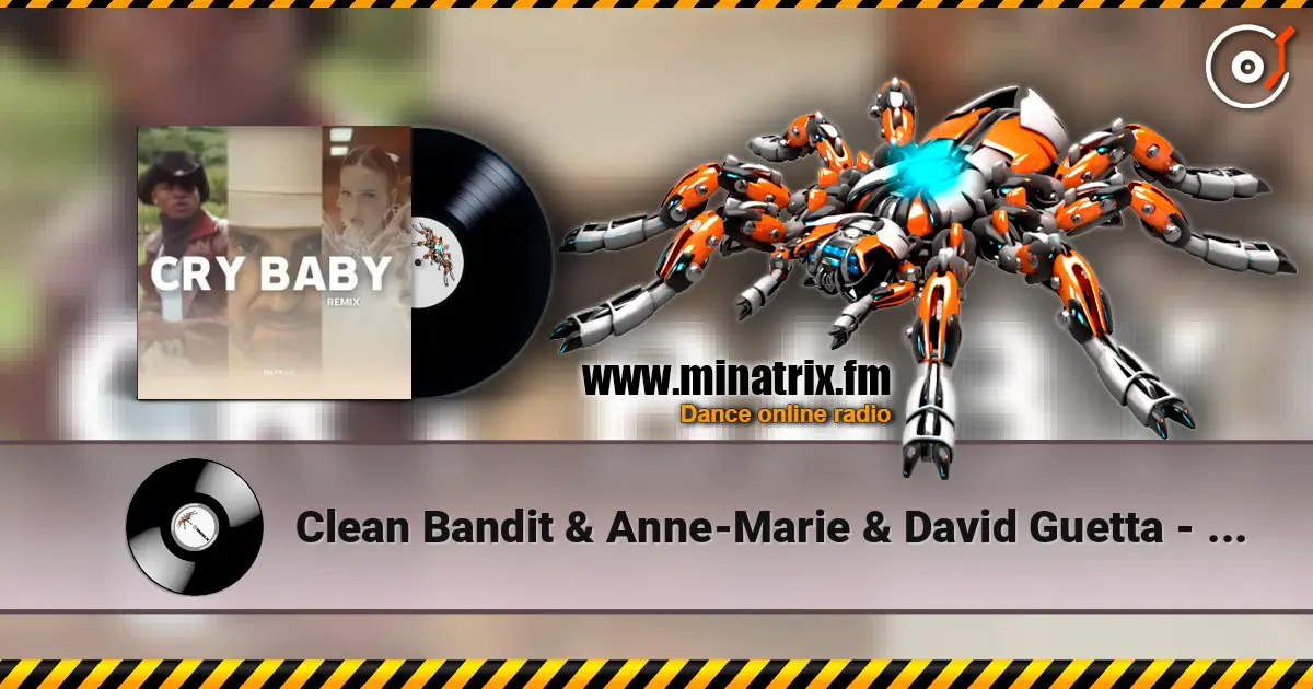 Clean Bandit & Anne-Marie & David Guetta - Cry Baby (Velleity Remix) слухати онлайн у високій якості | Minatrix.FM