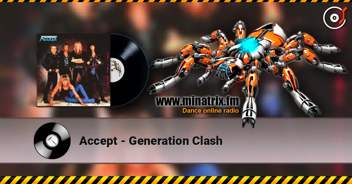 Accept - Generation Clash слухати онлайн у високій якості | Minatrix.FM