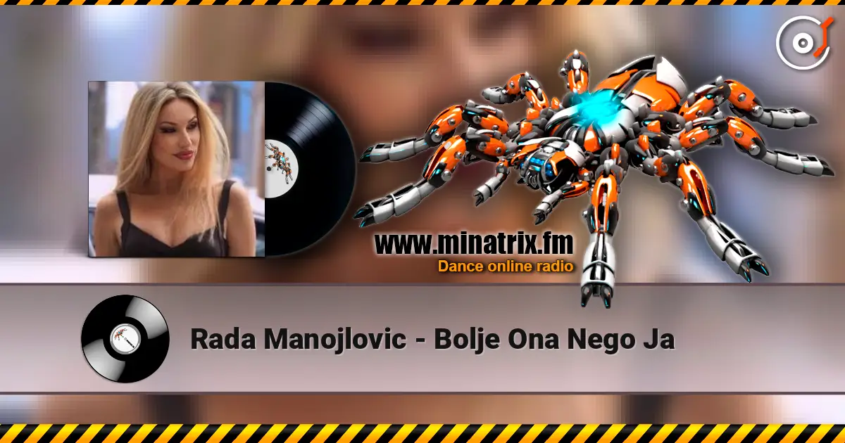 Rada Manojlovic - Bolje Ona Nego Ja слухати онлайн у високій якості | Minatrix.FM