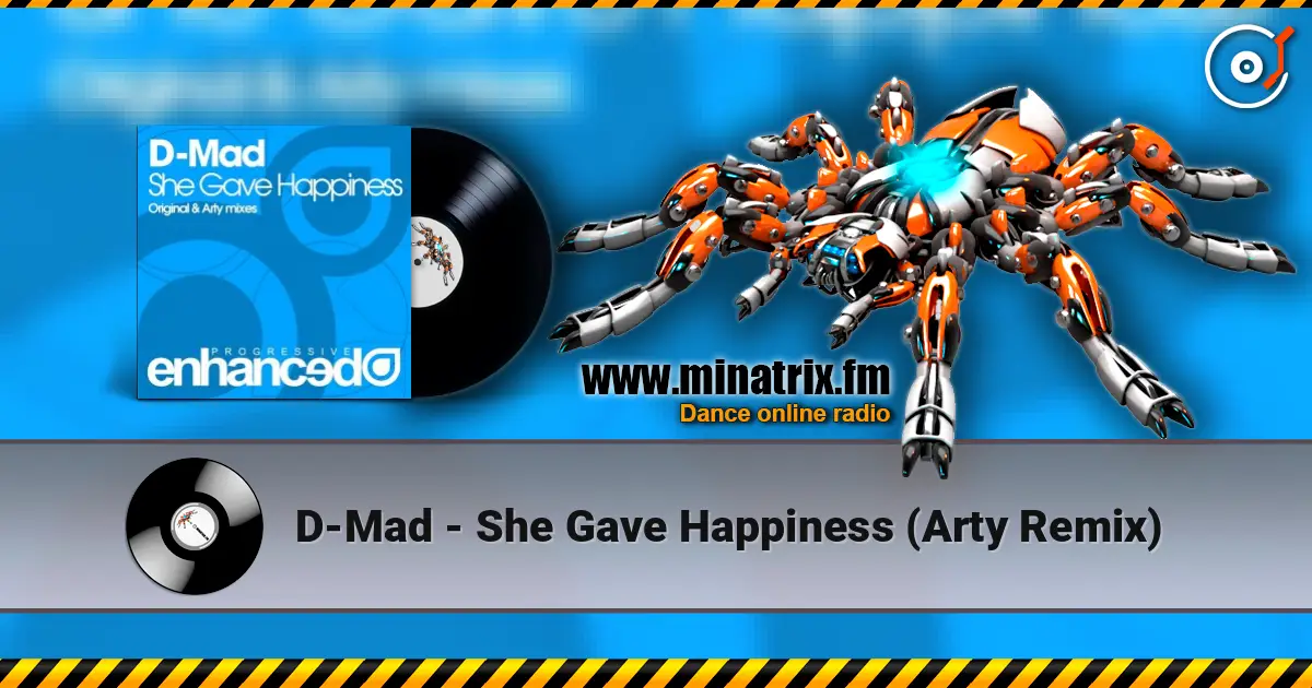 D-Mad - She Gave Happiness (Arty Remix) слухати онлайн у високій якості | Minatrix.FM