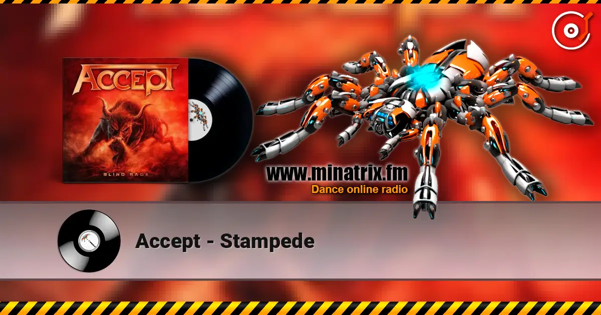 Accept - Stampede слухати онлайн у високій якості | Minatrix.FM