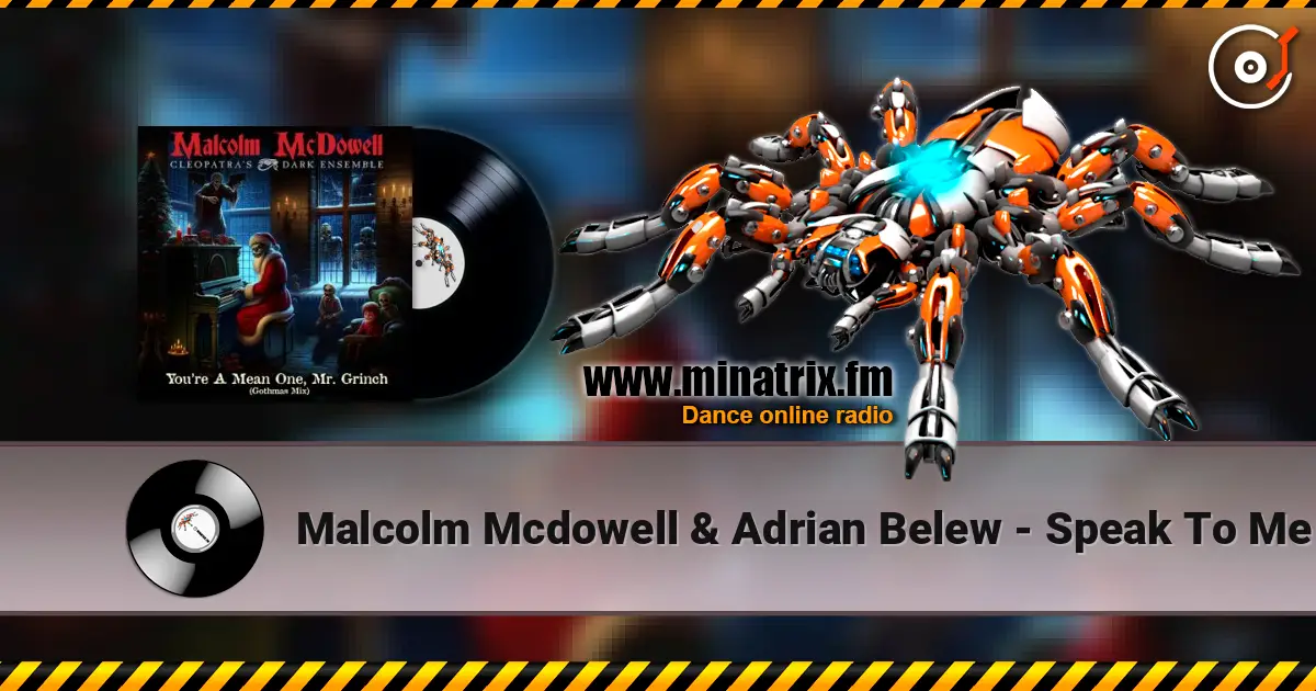 Malcolm Mcdowell & Adrian Belew - Speak To Me слухати онлайн у високій якості | Minatrix.FM