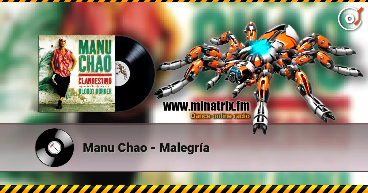 Manu Chao - Malegría слухати онлайн у високій якості | Minatrix.FM