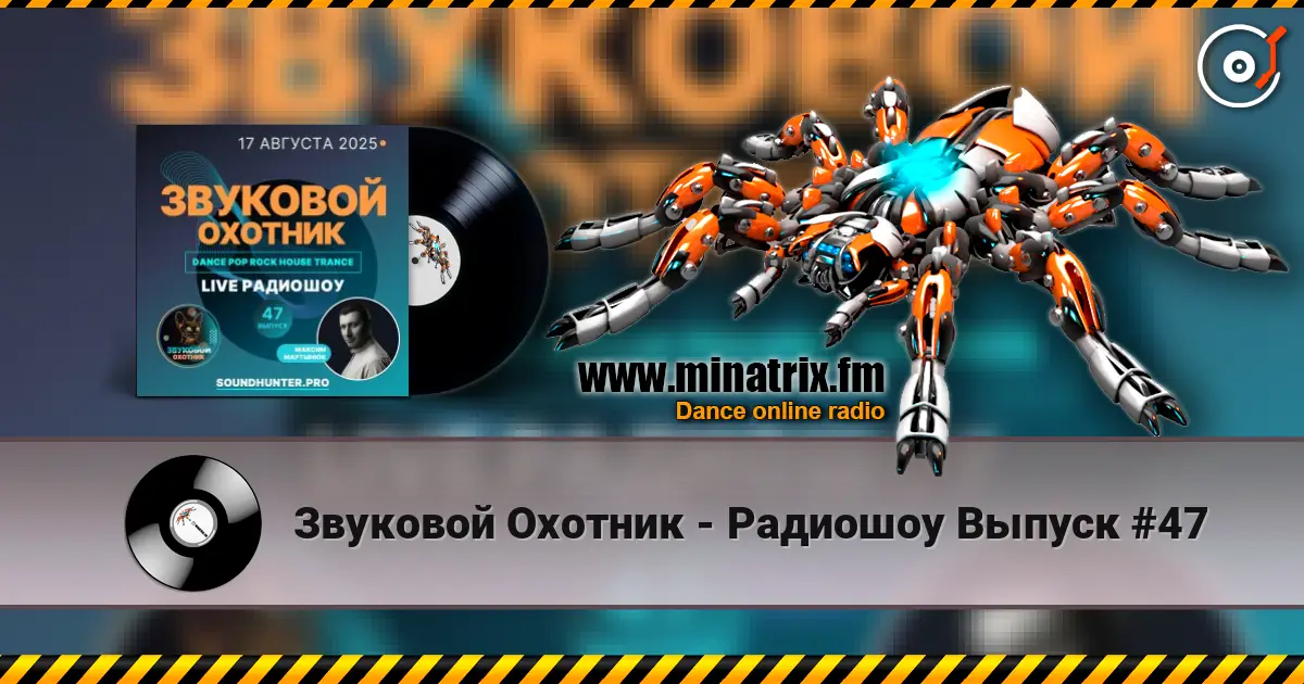 Звуковой Охотник - Радиошоу Выпуск #47 listen online in high quality | Minatrix.FM
