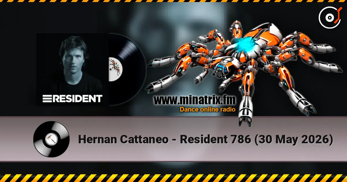 Hernan Cattaneo - Resident 786 (30 May 2026) listen online in high quality | Minatrix.FM