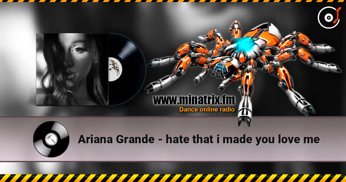 Ariana Grande - hate that i made you love me слухати онлайн у високій якості | Minatrix.FM