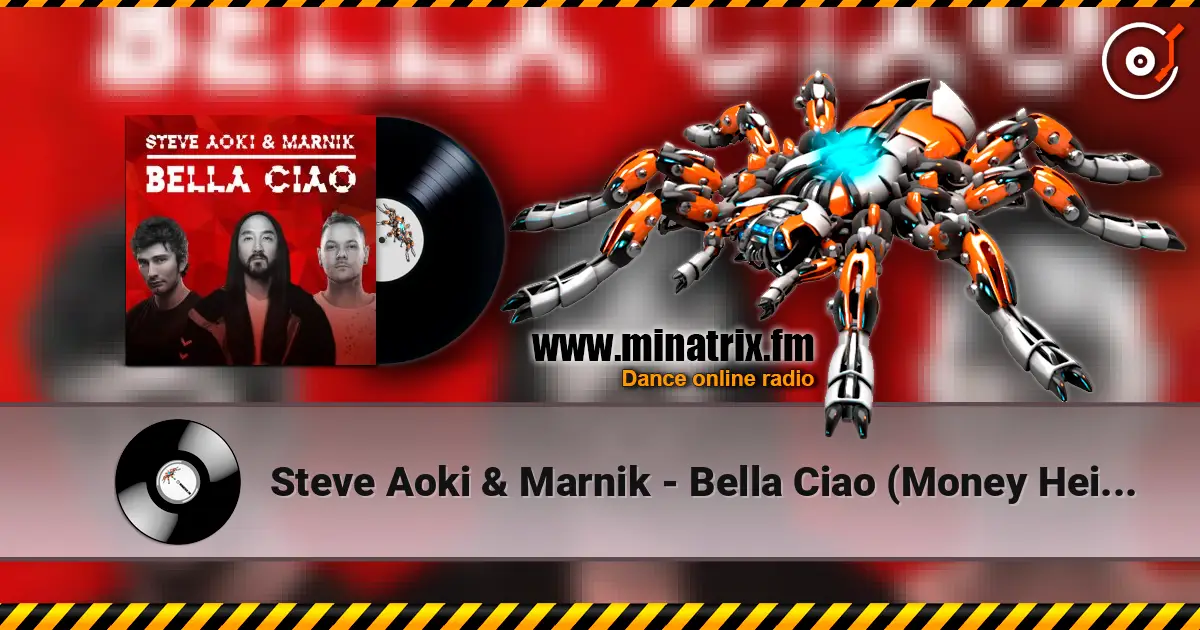 Steve Aoki & Marnik - Bella Ciao (Money Heist) слухати онлайн у високій якості | Minatrix.FM