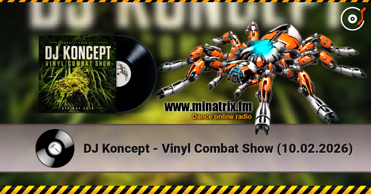DJ Koncept - Vinyl Combat Show (10.02.2026) listen online in high quality | Minatrix.FM