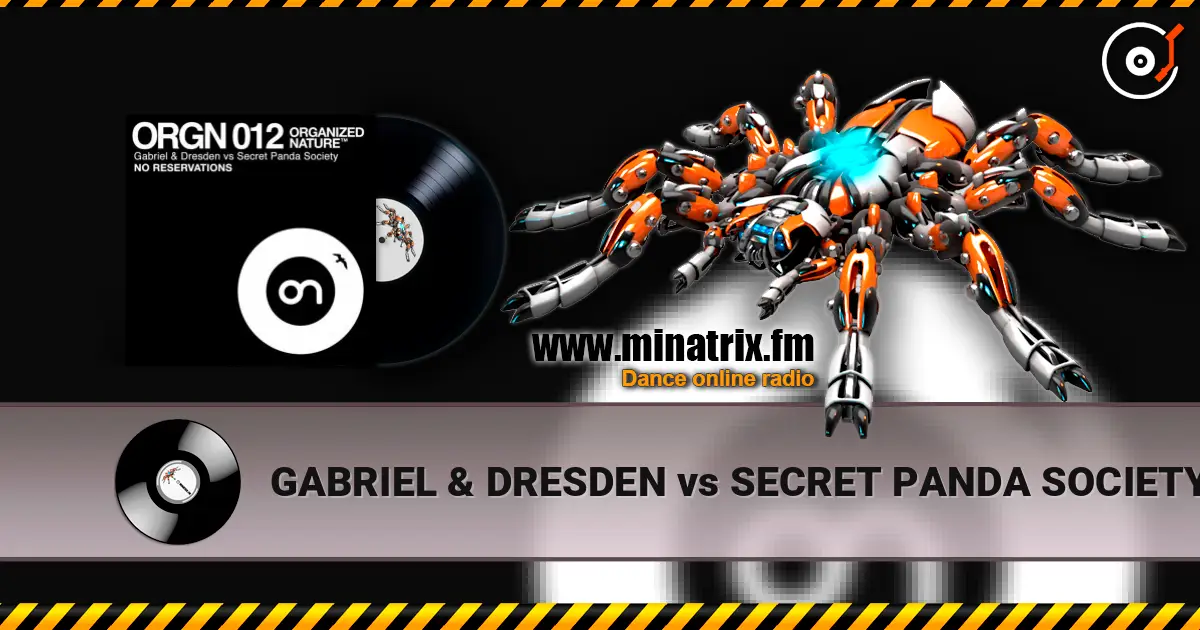 GABRIEL & DRESDEN vs SECRET PANDA SOCIETY - No Reservations (radio edit) слухати онлайн у високій якості | Minatrix.FM