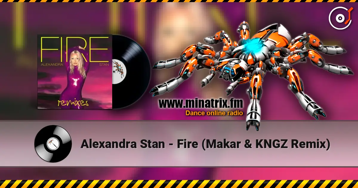 Alexandra Stan - Fire (Makar & KNGZ Remix) слухати онлайн у високій якості | Minatrix.FM