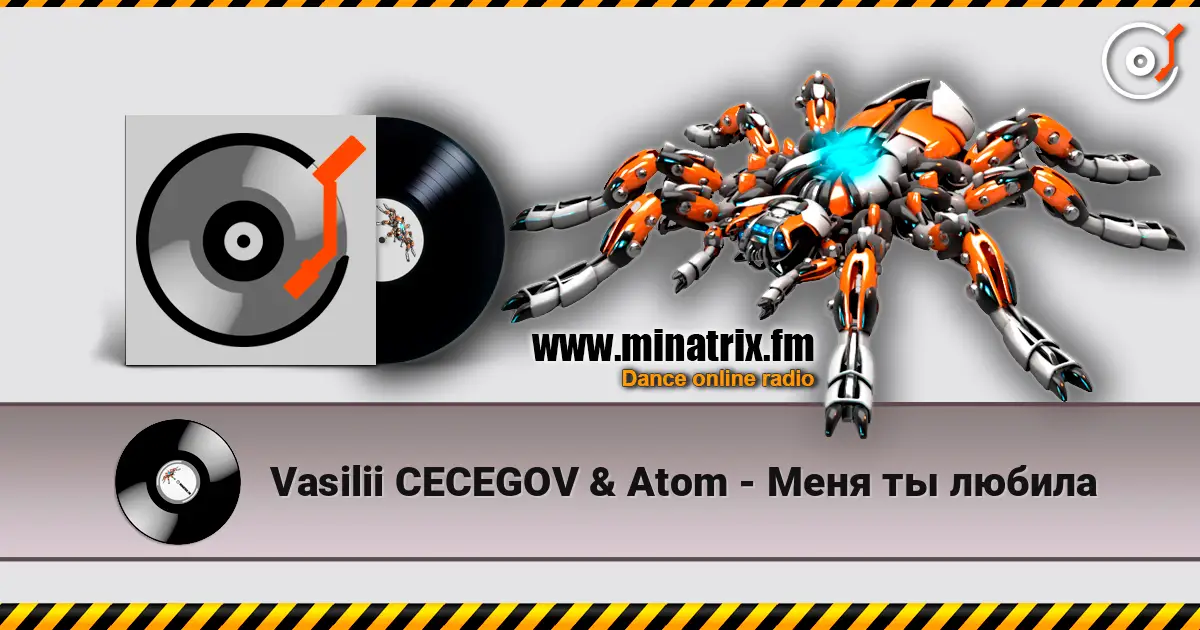 Vasilii CECEGOV & Atom - Меня ты любила слухати онлайн у високій якості | Minatrix.FM