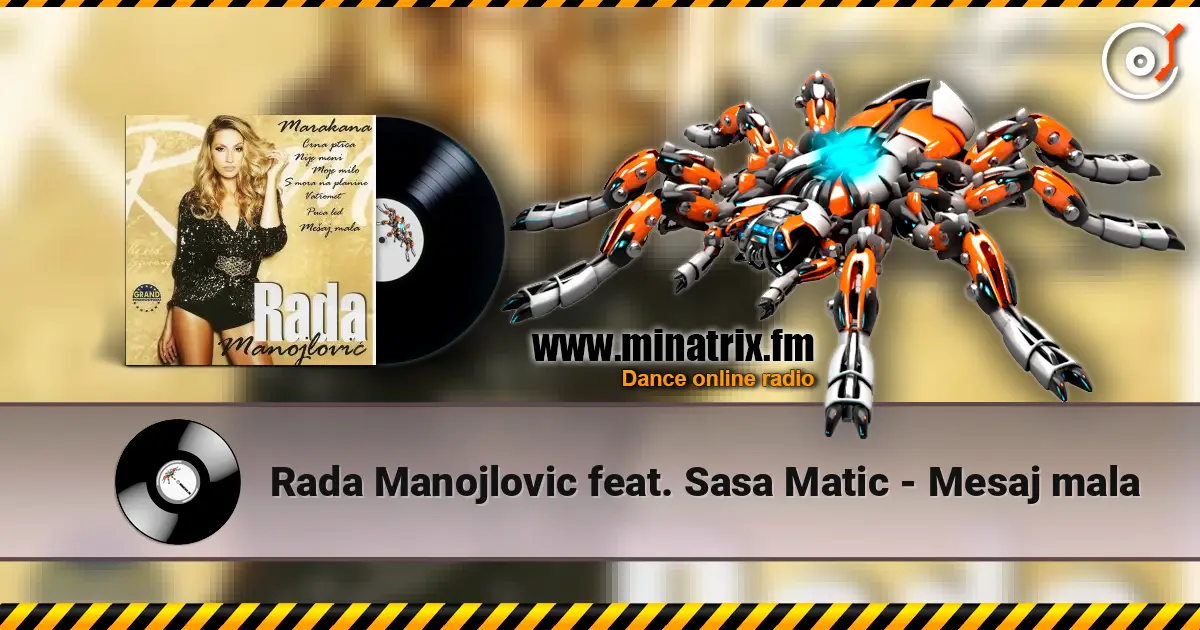 Rada Manojlovic feat. Sasa Matic - Mesaj mala listen online in high quality | Minatrix.FM
