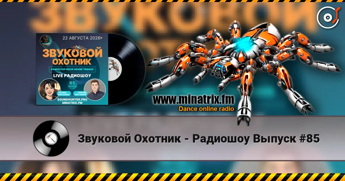 Звуковой Охотник - Радиошоу Выпуск #85 listen online in high quality | Minatrix.FM