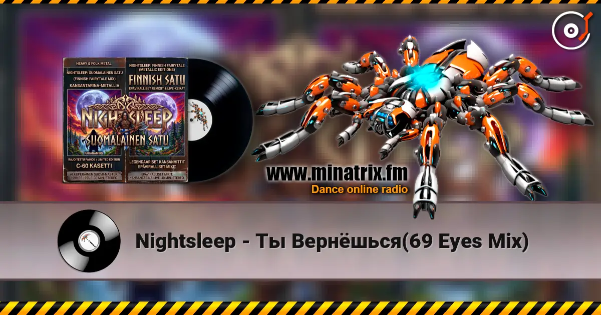 Nightsleep - Ты Вернёшься(69 Eyes Mix) слухати онлайн у високій якості | Minatrix.FM