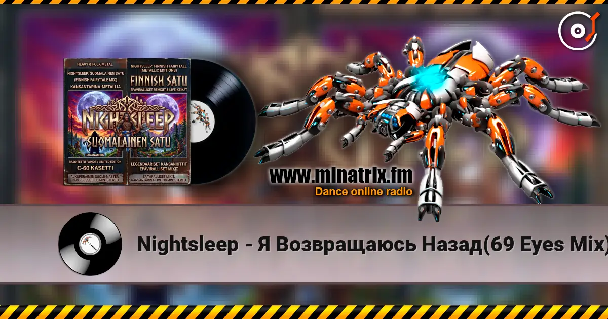 Nightsleep - Я Возвращаюсь Назад(69 Eyes Mix) слухати онлайн у високій якості | Minatrix.FM