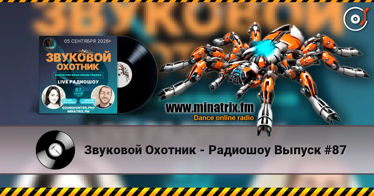 Звуковой Охотник - Радиошоу Выпуск #87 слухати онлайн у високій якості | Minatrix.FM