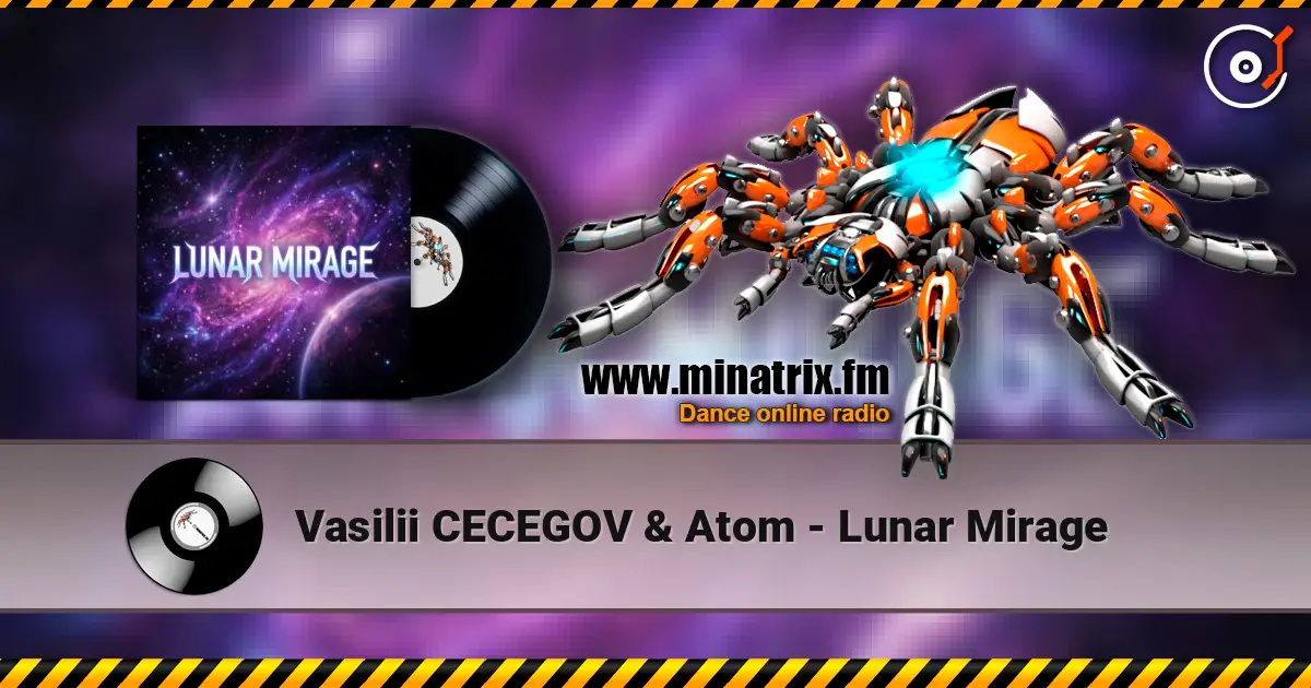 Vasilii CECEGOV & Atom - Lunar Mirage listen online in high quality | Minatrix.FM