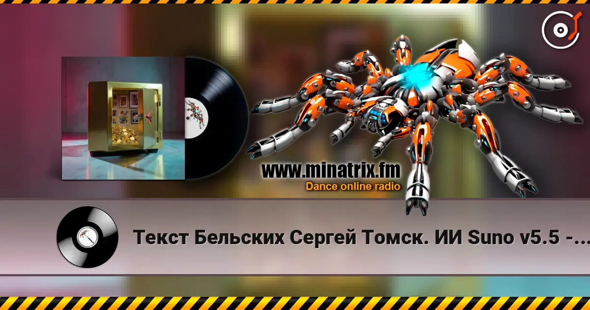 Текст Бельских Сергей Томск. ИИ Suno v5.5 - Рассказ на рассказе слухати онлайн у високій якості | Minatrix.FM