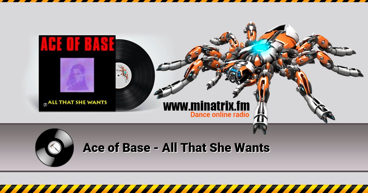 Ace of Base - All That She Wants Listen online and download MP3