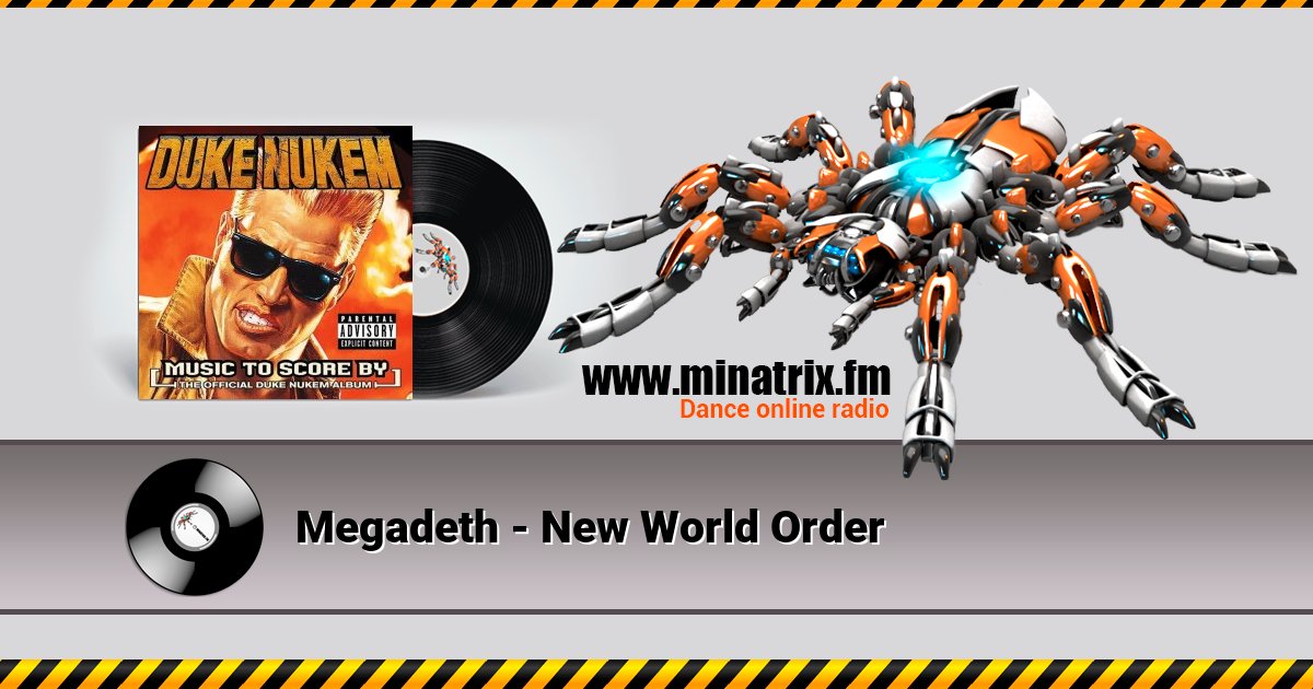Megadeth - New World Order Listen online and download MP3
