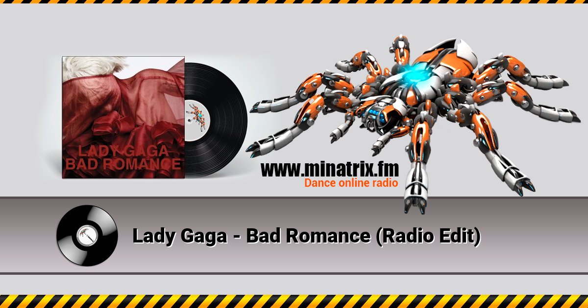 Lady Gaga - Bad Romance (Radio Edit) Listen online and download MP3
