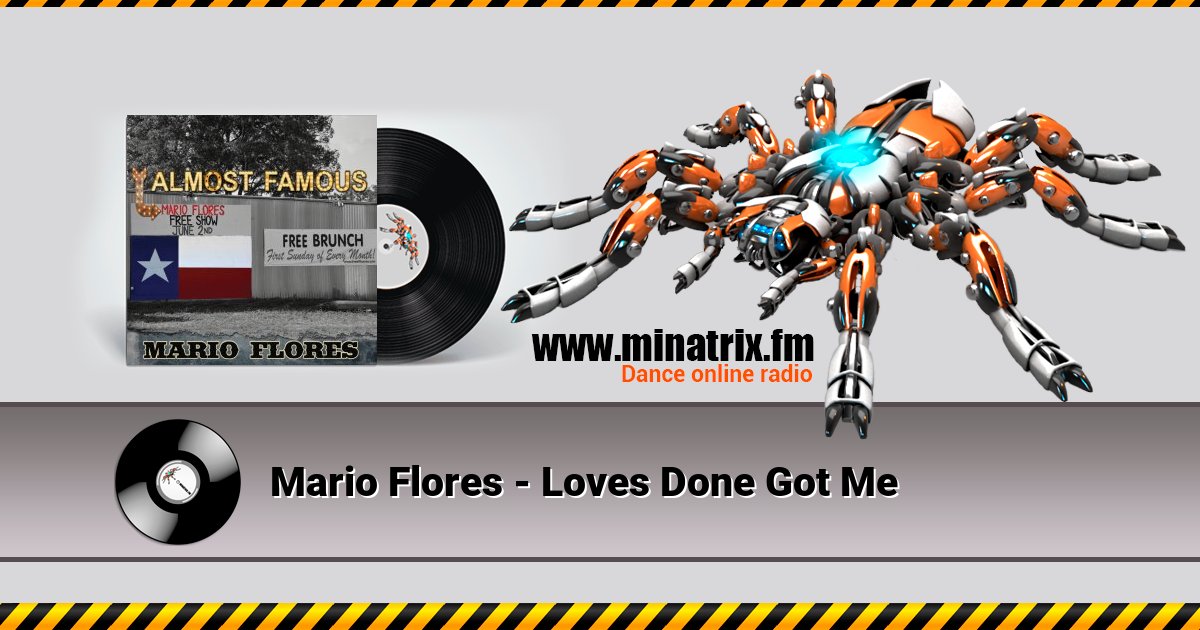 Mario Flores - Loves Done Got Me Listen online and download MP3