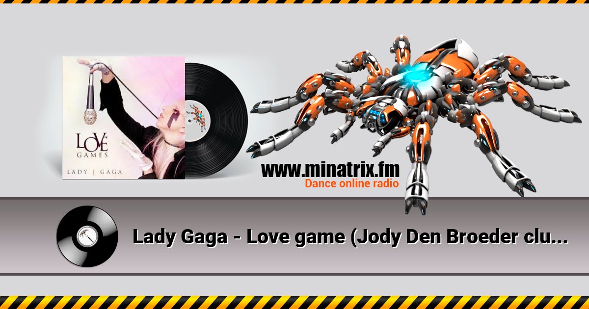 Lady Gaga - Love game (Jody Den Broeder club remix) Listen online and download MP3