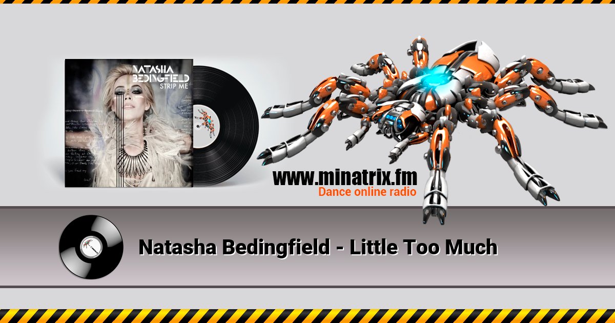 Natasha Bedingfield - Little Too Much Listen online and download MP3