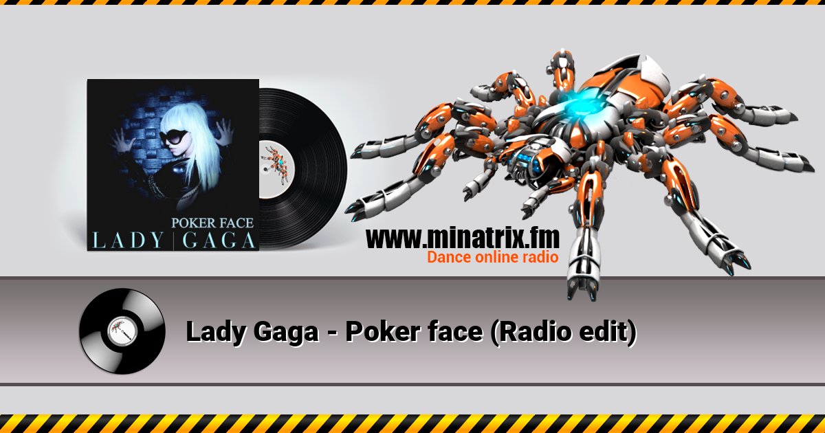 Lady Gaga - Poker face (Radio edit) Listen online and download MP3