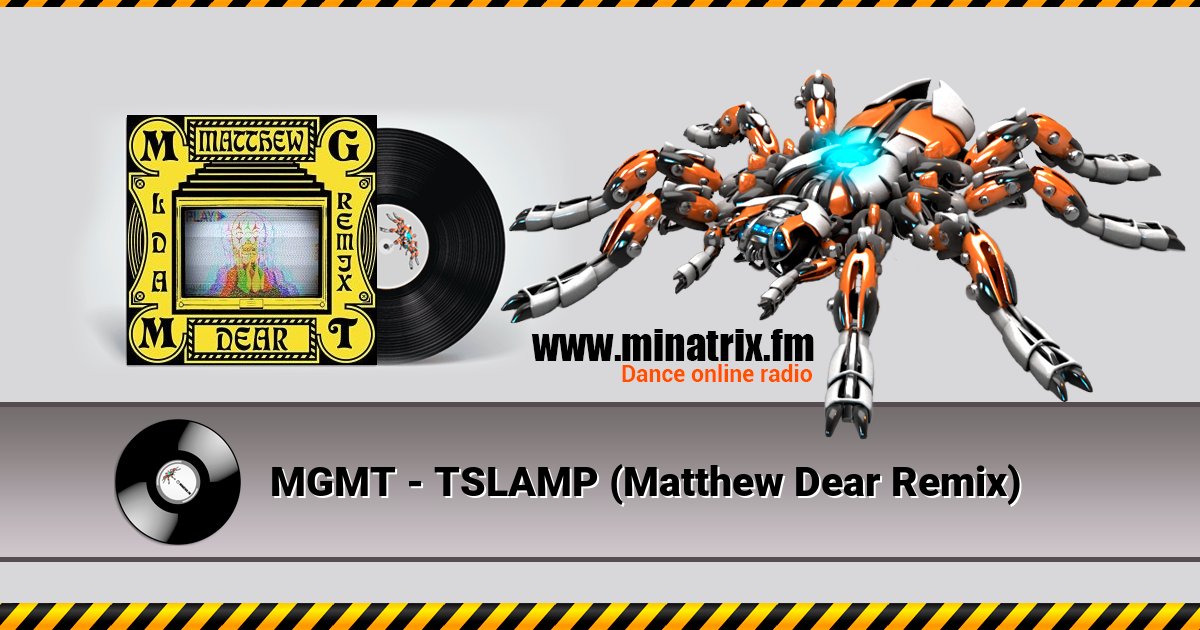 MGMT - TSLAMP (Matthew Dear Remix) MGMT - TSLAMP (Matthew Dear Remix) Listen online and download MP3