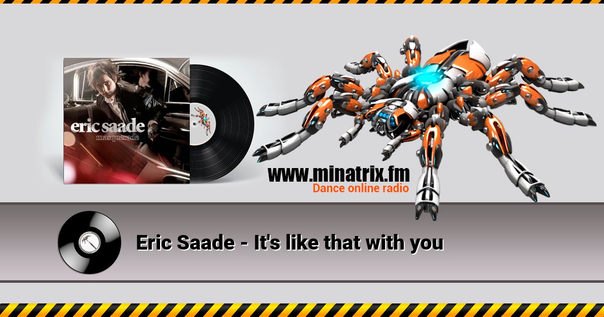 Eric Saade - It's like that with you Eric Saade - It's like that with you Listen online and download MP3