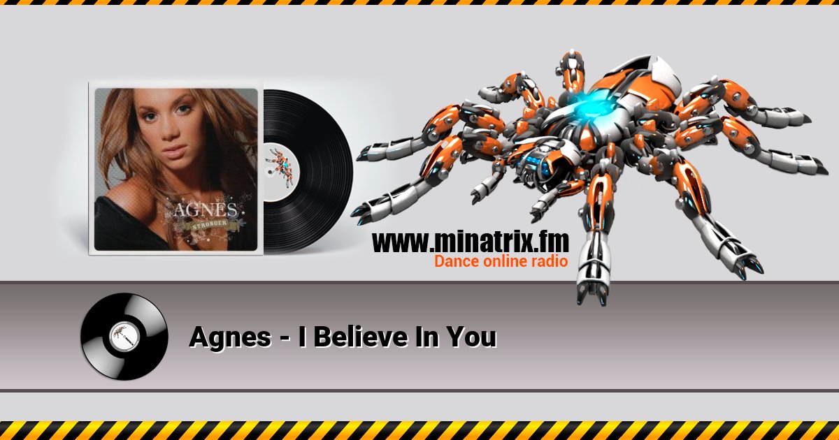 Agnes - I Believe In You Listen online and download MP3