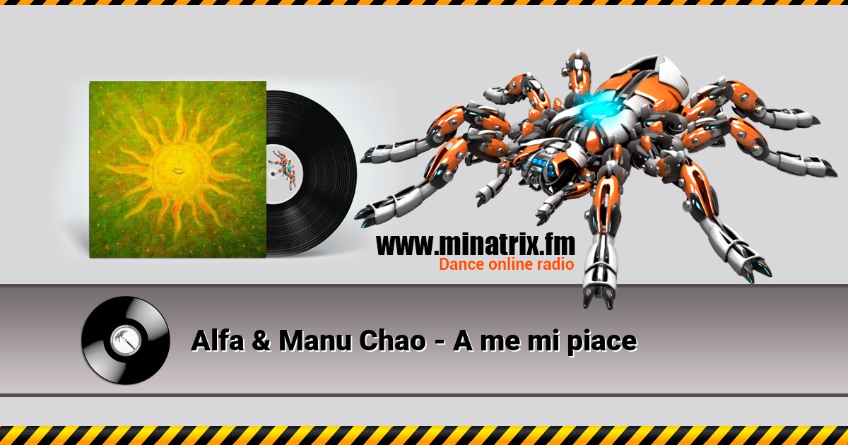 Alfa & Manu Chao - A me mi piace Listen online and download MP3