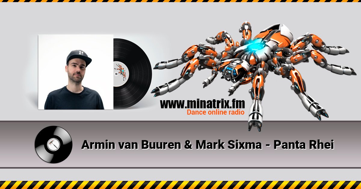 Armin van Buuren & Mark Sixma - Panta Rhei Listen online and download MP3