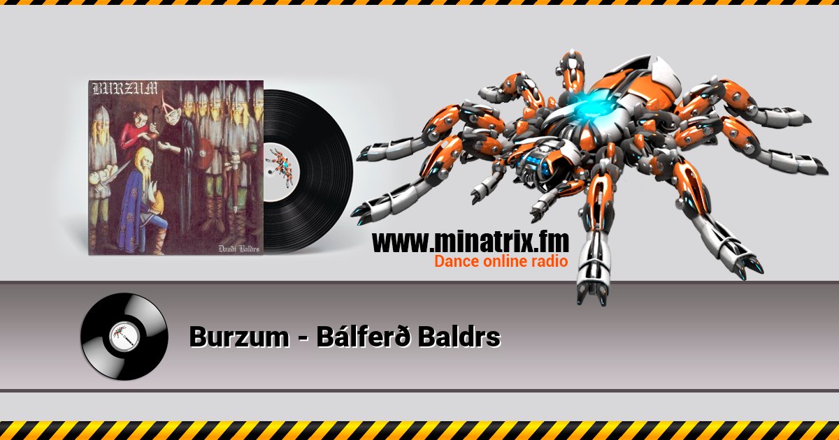 Burzum - Bálferð Baldrs Listen online and download MP3