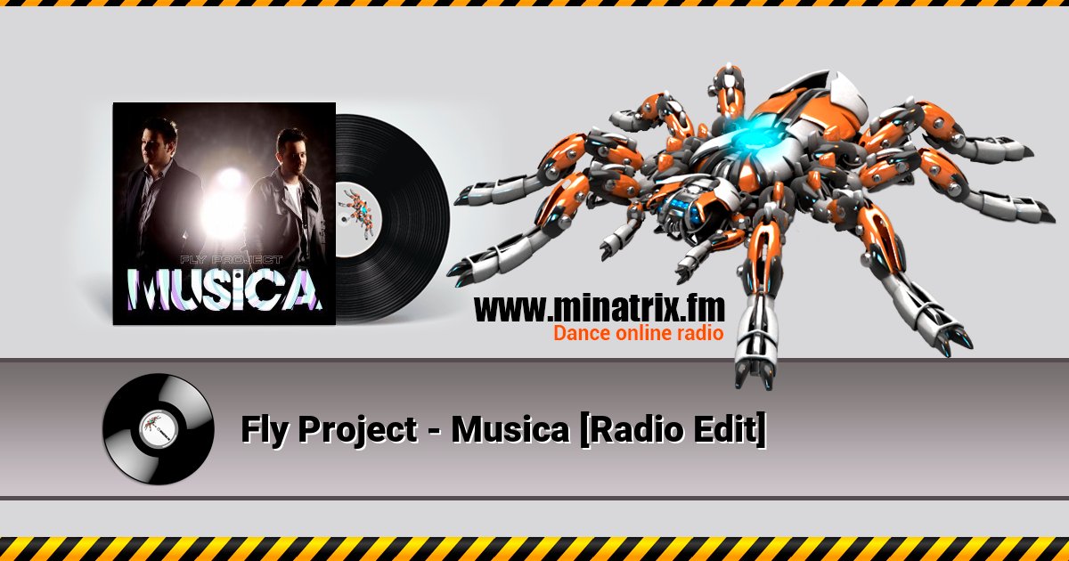 Fly Project - Musica [Radio Edit] Listen online and download MP3