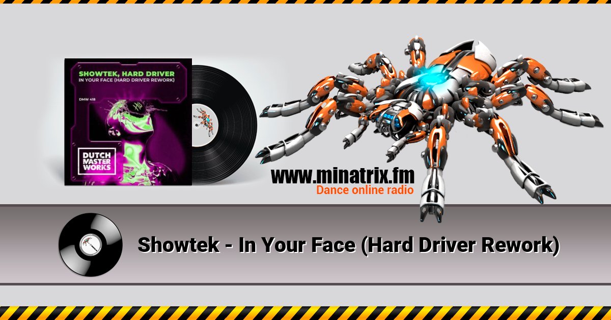 Showtek - In Your Face (Hard Driver Rework) Listen online and download MP3