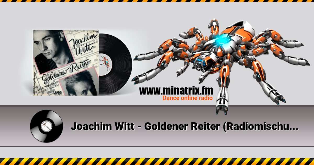 Joachim Witt - Goldener Reiter (Radiomischung) Joachim Witt - Goldener Reiter (Radiomischung) Listen online and download MP3