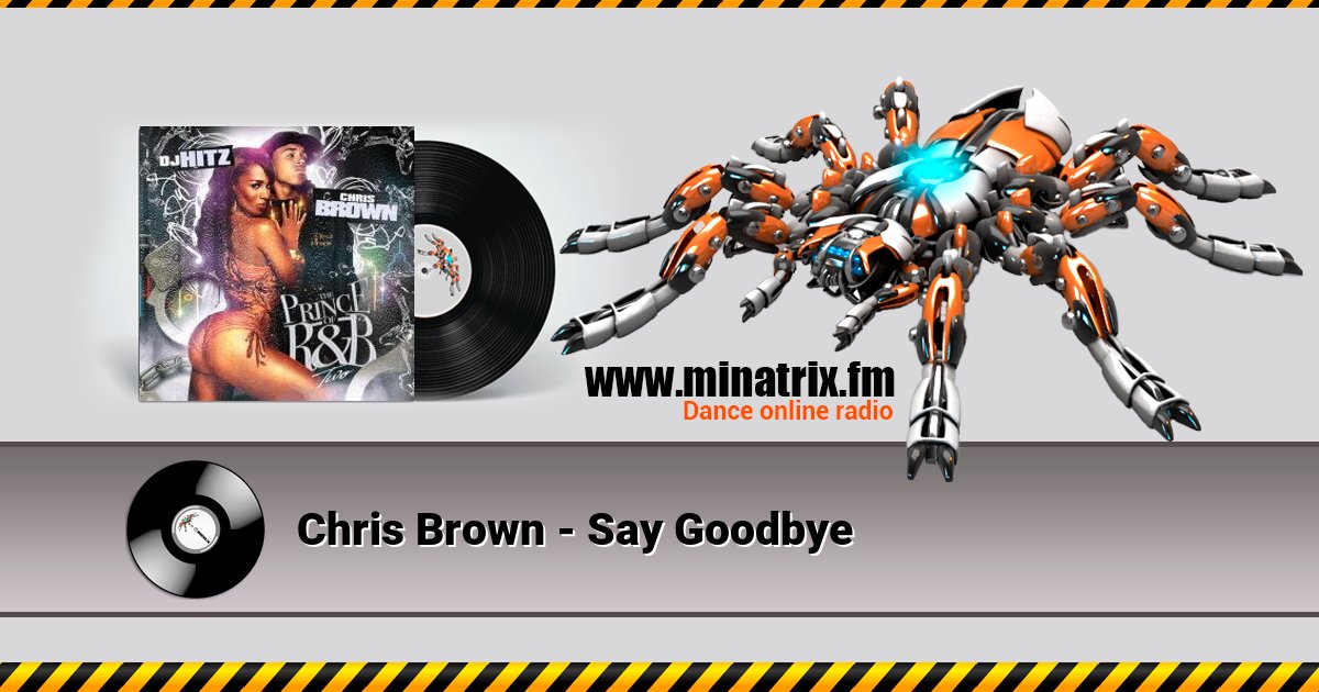Chris Brown - Say Goodbye Listen online and download MP3