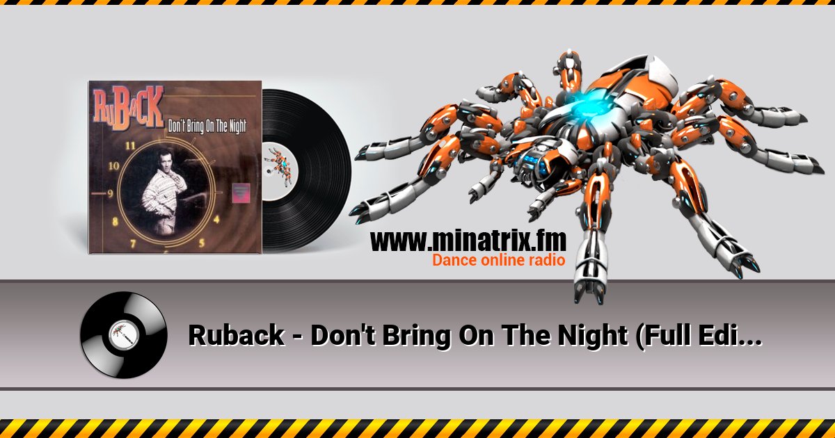 Ruback - Don't Bring On The Night (Full Edit) Ruback - Don't Bring On The Night (Full Edit) Listen online and download MP3