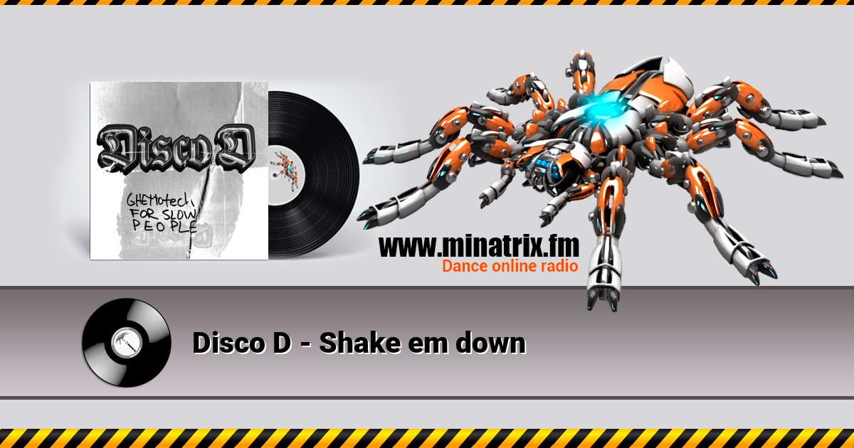 Disco D - Shake em down Listen online and download MP3