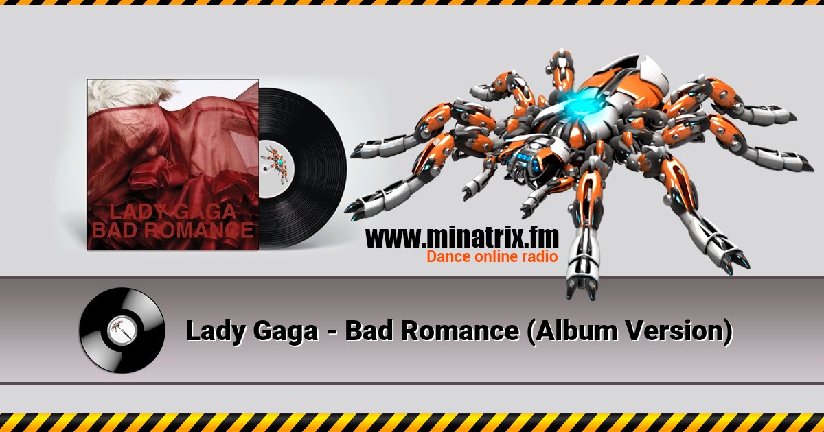 Lady Gaga - Bad Romance (Album Version) Listen online and download MP3