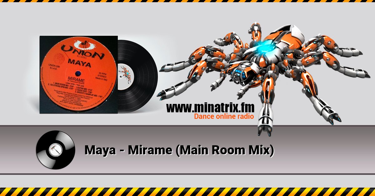 Maya - Mirame (Main Room Mix) Listen online and download MP3